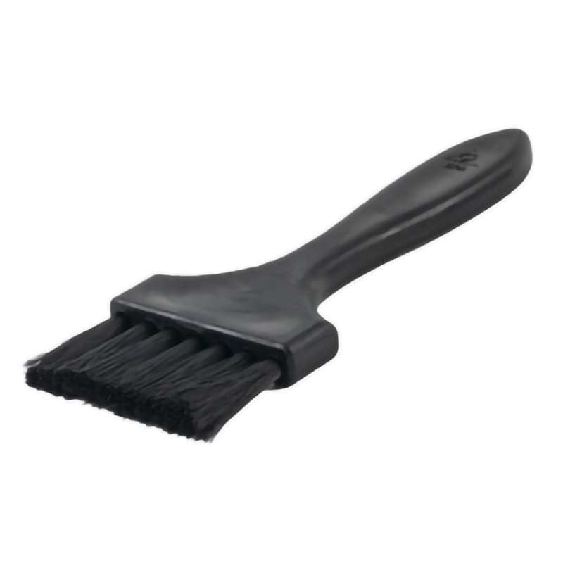 Brush, ESD, 1.5" Flat, Natural/Conductive Bristles